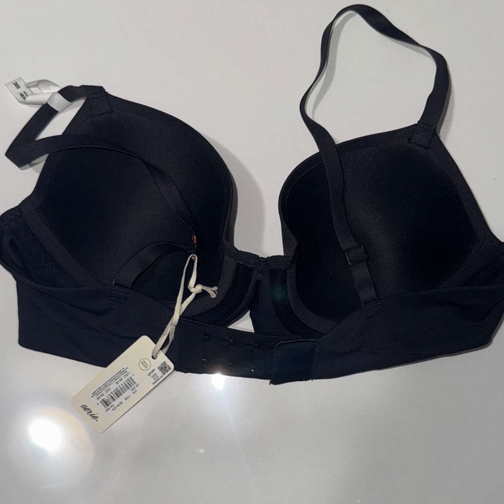 aerie SmoothEZ Black Underwire Bra - Picture 3 of 3